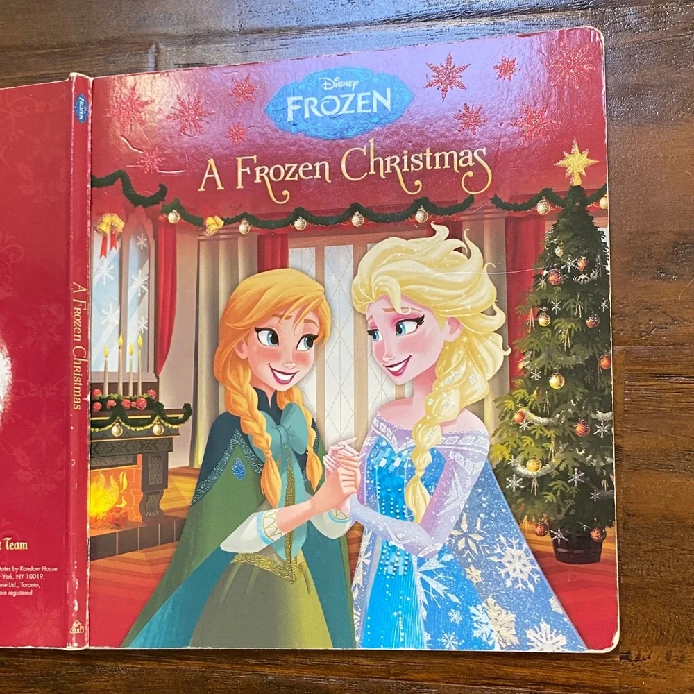 Disney Frozen Story Book Set - Pink, Red & Purple Covers